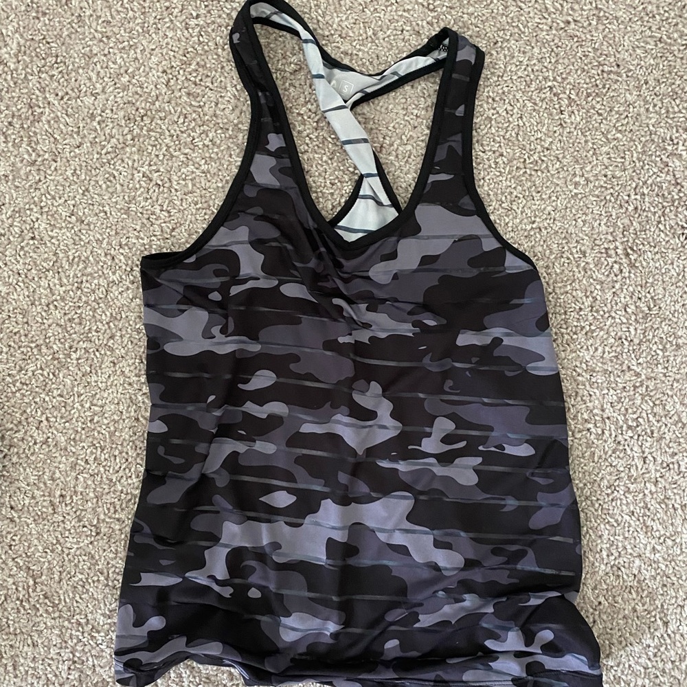 ZYIA Black Camo Havana Tank